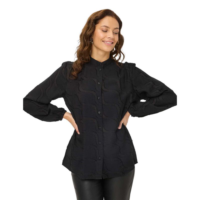 Brax Vivi Burn Out Detail Blouse image number 0